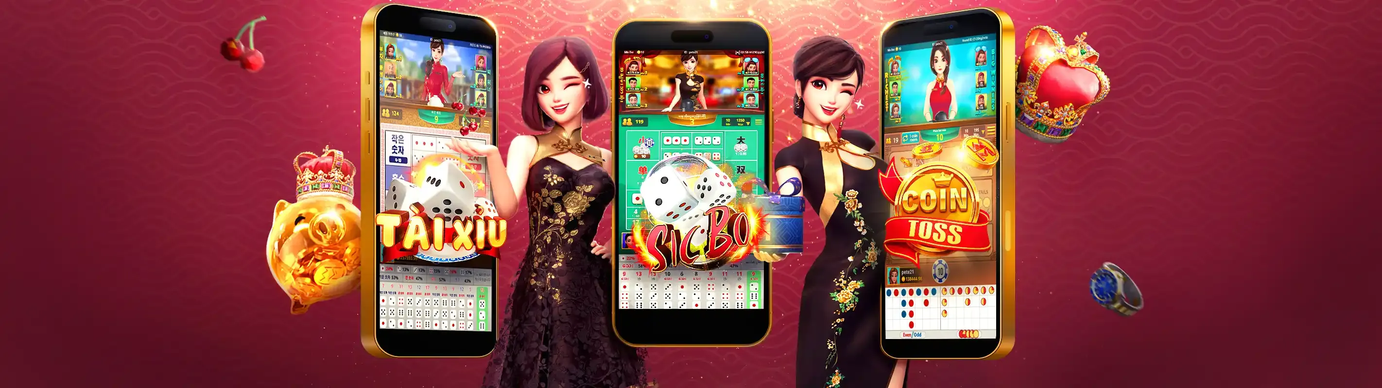 Bàn chơi Baccarat tại GD365 Nhà Cái với chip và bài